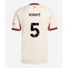 Liverpool Ibrahima Konate #5 Bortedrakt 2025-26 Kortermet